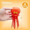 4E's Novelty 6 Pack Octopus Water Balls - Water Balls Pool Toys for Summer